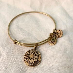 Alex and Ani Daughter Daisy Charm bracelet